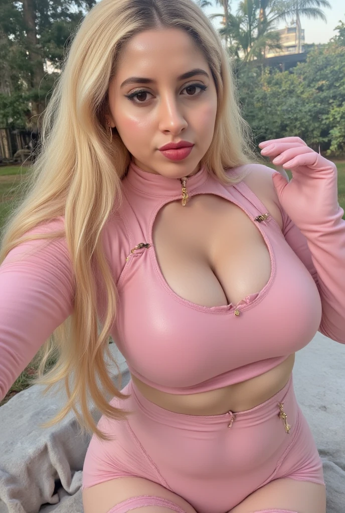 a close up of a person with a rosa top and rosa pants, a menor barriga de todos os tempos, ovelha, sutiã e shorts streetwear, aesthetics of the year 2000, and 2k aesthetic, physicist : a menor barriga de todos os tempos, estilo y2k, estilo y2k, she is bullshit, ((rosa)), moda 2k, corte superior