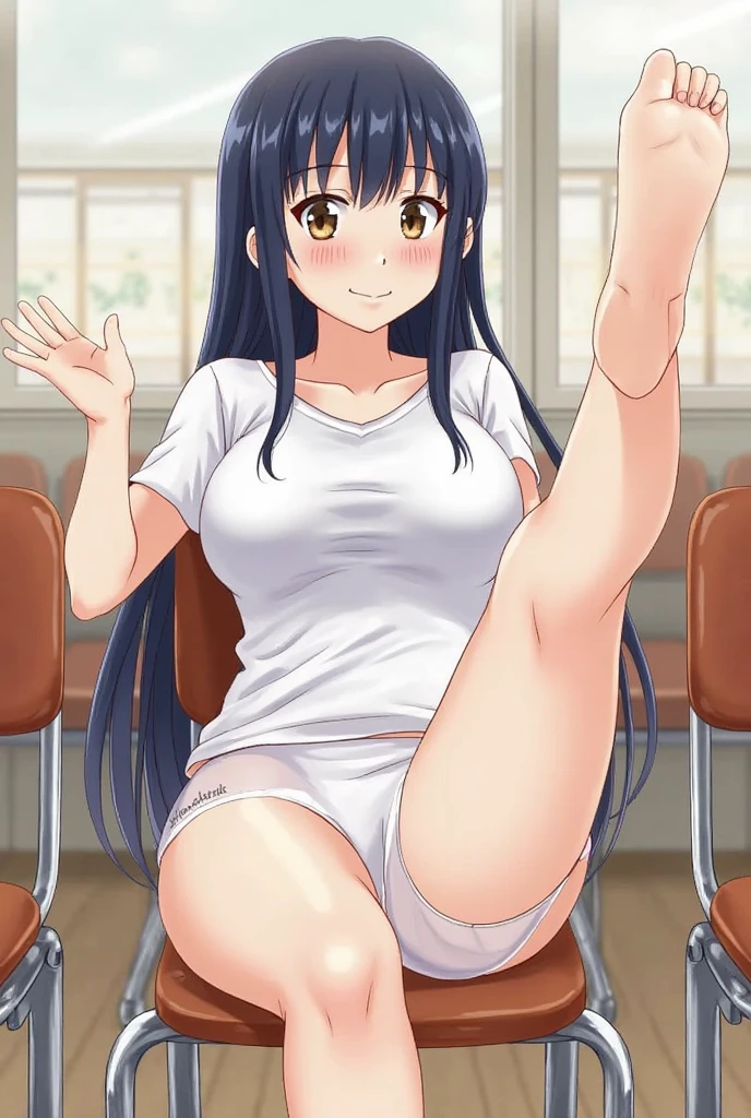 (((naked))),nsfw,(masterpiece:1.2, high quality), (pixiv:1.4),Anna Yamada,big breasts, medium waist, Medium Hips, wide thighs 1 girl, alone, (((put your hand inside your panties))), (( Masturbate by touching your vagina with your fingers)), love juice spilling on the floor, liquid splashing from girl'Between the legs,Long Hair, Brown eyes, Watching the audience, blush, Embarrassing , Full Body, Holding, Collared shirt, Indoors, dress shirt, bangs, show , かなりEmbarrassing, From below,Dynamic Angle,White panties,Pink Panties,