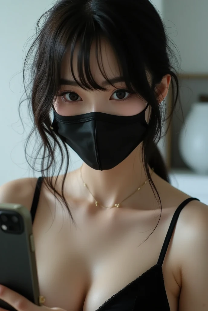 huge , public places, nudece mask, angry