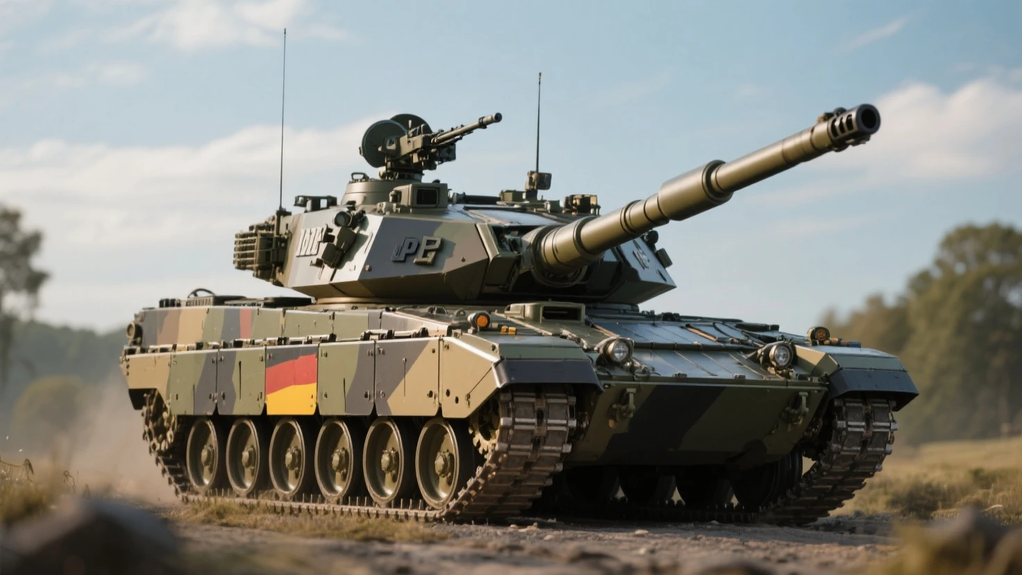 ((masterpiece)), Highest quality, 4k, ((anime style)), ((ultra-detailed)), (Armored Tank),