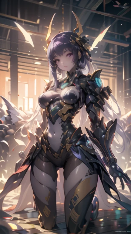 (((masterpiece))), (((highest quality))), ((ultra-detailed)), ((super fine illustration)), ((ultra-fine painting)), (upper body:1.2), (Highly detailed and delicate illustration style:1.45), detailed skin texture, detailed metal texture, extreme detailed description, (T-masterpiece), (highly detailed face:1.2), (highly detailed eyes:1.2), (highly detailed hair:1.2), original, raw photo, professional, Intricate details, super details, intricate ornament details, perfect anatomy, (16-years-old), (sexy), (sexy), real, ((Solo)), ((Beautiful girl marshal dressed as a mechanical angel)) BRAKE Beautifully shaped small breasts, Beautifully shaped small buttocks, (Beautiful shiny black short hair:1.4), (detailed beautiful clear purple eyes:1.6) BRAKE ((sophisticated mechanism:1.6))Smooth and menacing design, ((Highly detailed and delicate large jet black Sleek symmetrical mechanical wings:1.3)), ((A highly detailed and delicate jet-black mechanical armor fully equipped with multi-purpose firearms exclusively for the Girl Marshal:1.3)), (Symmetrical Wings:1.2) BRAKE concept-art, cyber-punk, Detailed Science Fantasy Art, (Battle Pose), (Highly detailed and dynamic attack pose) BRAKE (Highly detailed and delicate starry sky), (other world), no robot, (8K highest quality wallpaper:1.4), (Highly detailed and delicate background:1.2) BRAKE (NSFW) BRAKE