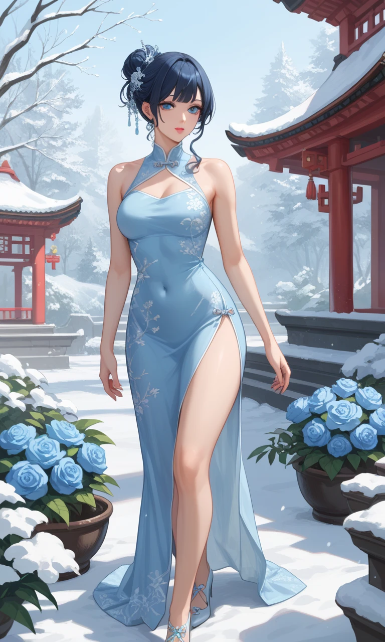 Microlandscape,(((Girl))),is wearing dress,Full body photo,good-looking face,With earrings,smile,cheerfulness,(Princess dress:1.2),intricate detailed clothes,Brilliant colors