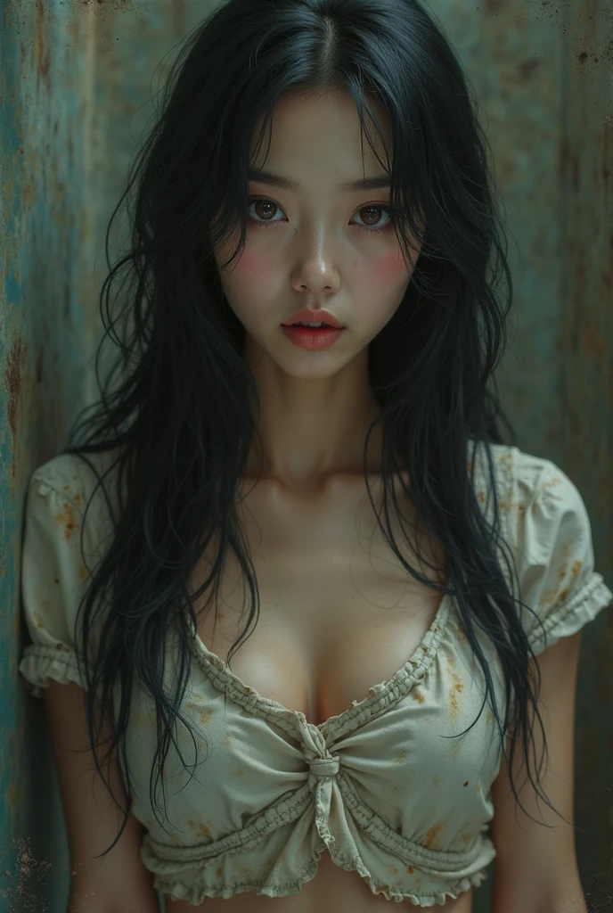 Erase things on your fingertips completely、Lumps of mud、Chest and arms are dirty、