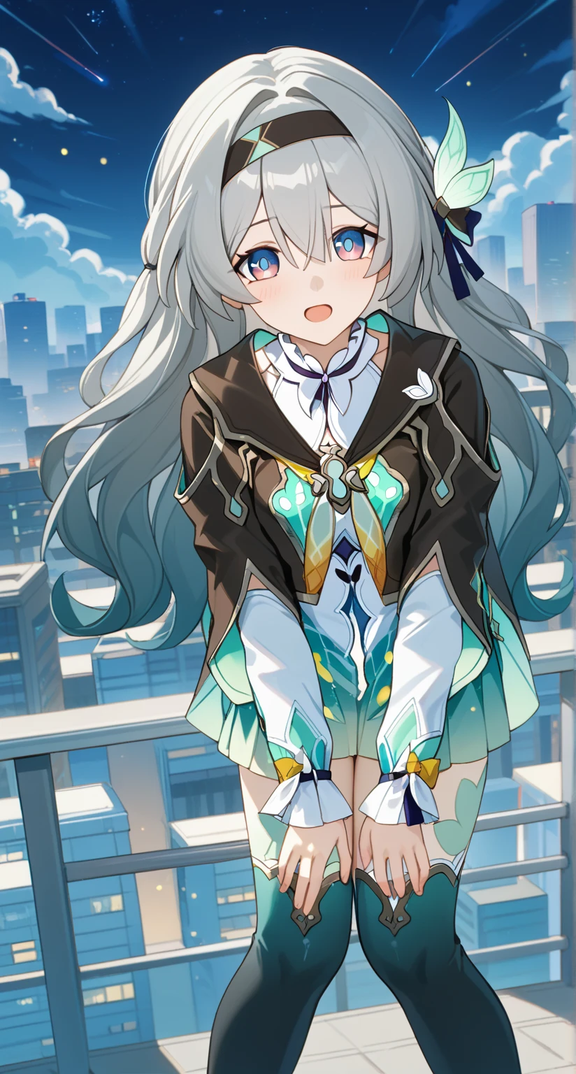 anime girl risque outfit yet cover skin, posing for photoshoot, masterpiece, best quality, high quality, wearing sunglasses near nose, one eye open, smiling