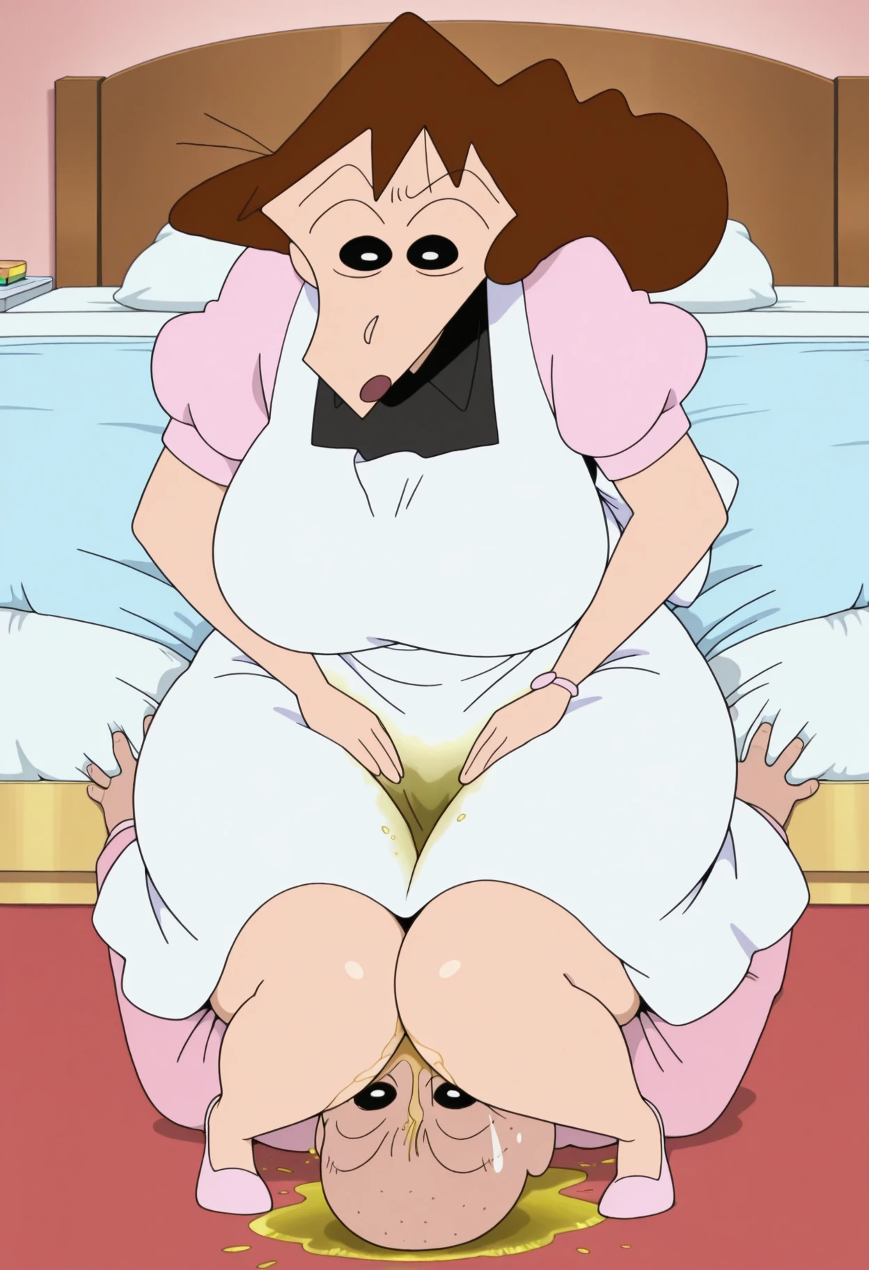 Anime. 1 Girl. Cutie. The girl is a dragon. Red hair. Long hair. Amber eyes. Beautiful eyes. Perfect eyes. Expressive eyes. Ideal face. Ideal anatomical body. Dragon horns. Scaly hands. Clawed hands. Long legs. Scaly legs. Clawed feet. Dragon wings. Dragon tail. tail. Dressed in an evening dress. High heel shoes. Beautiful body. Beautiful nose. 18 years. Medium breasts. Pregnant. Period. Holding dirty panties in his hands. The crotch is covered in blood. Her water broke. Embarrassment. Blush. Beautiful character design. Shiny skin. She wants to sneeze. She needs to sneeze. She has a strong, desperate urge to sneeze. Fire breath. She sneezes. She sneezes with fiery breath. Runny nose. Mucus from the nose. Snot. Slpli is running from the nose. Blows his nose. He wipes his nose with his dirty underpants. She wants to pee. She needs to pee. She has a strong, desperate urge to pee. She described. Tears on eyes. Cry. Snot flows from the nose. City. Street. Restaurant. Heading to the toilet. Standing at the door to the toilet. Waiting for it to cool down. Whole body. nsfw. Official art. Extremely detailed CG Unity 8k wallpaper. Ideal lighting. Ultra high resolution 4K. Super detailed 8K. A high resolution.