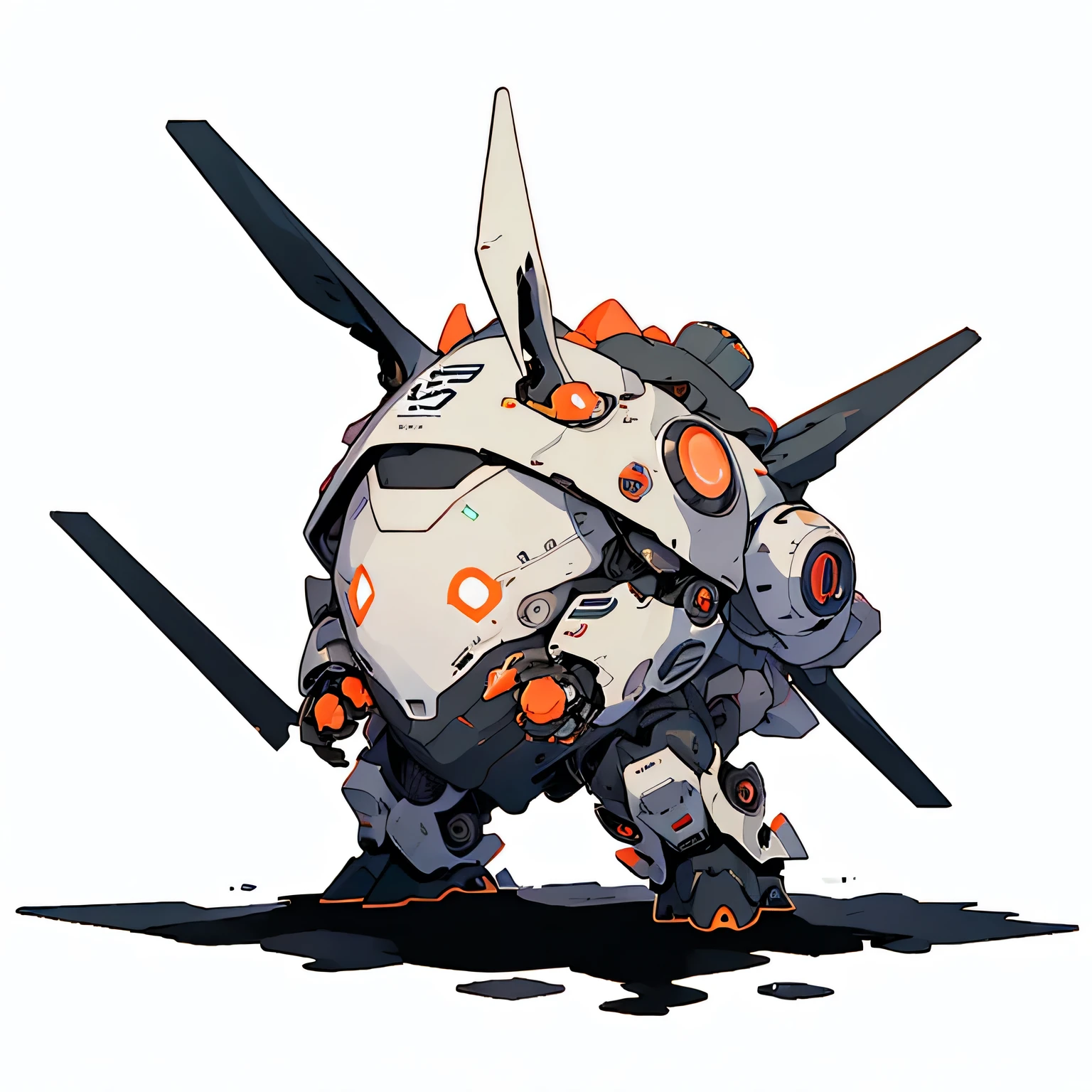 best_quality, full_body,
chibi mecha, rabbit, simple_background,
