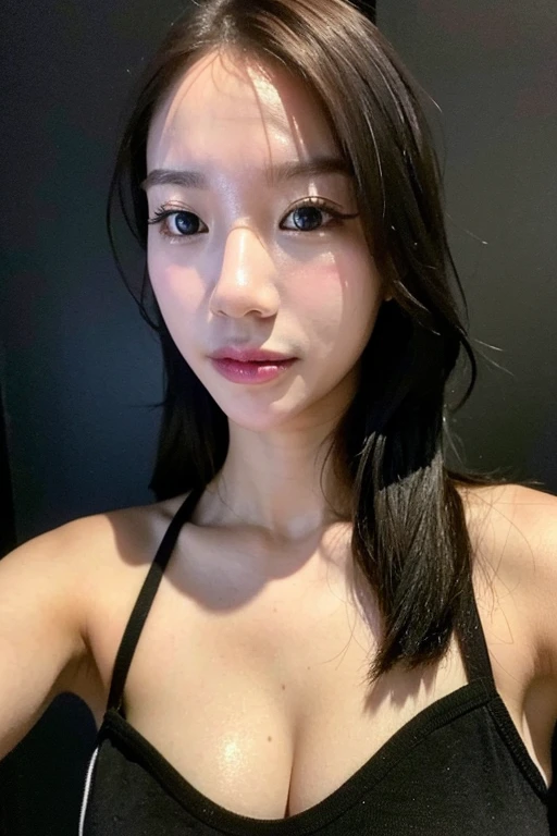 (highest quality、Tabletop、8k、Best image quality、Award-winning works)、One beautiful woman、Age 25、Perfect beautiful composition、(Cleavage:1.1)、Small breasts:1.5、Accentuate your body lines、(micro halter bikini)、look at me、(Sexy look:1.1)、Perfect Makeup、attractive、Sexy、Lustrous and bright lips、Accurate anatomy、look at me、(The moodiest entertainment district lighting:1.1)、(Moody and romantic atmosphere blurred bedroom background:1.2)、Perfect Makeup、Ultra-high definition beauty face、Ultra HD Hair、Ultra-high definition moisturizing eye area、(Ultra High Resolution Perfect Teeth:1.1)、(Ultra-high resolution glossy skin:1.1)、Super high quality glossy lip