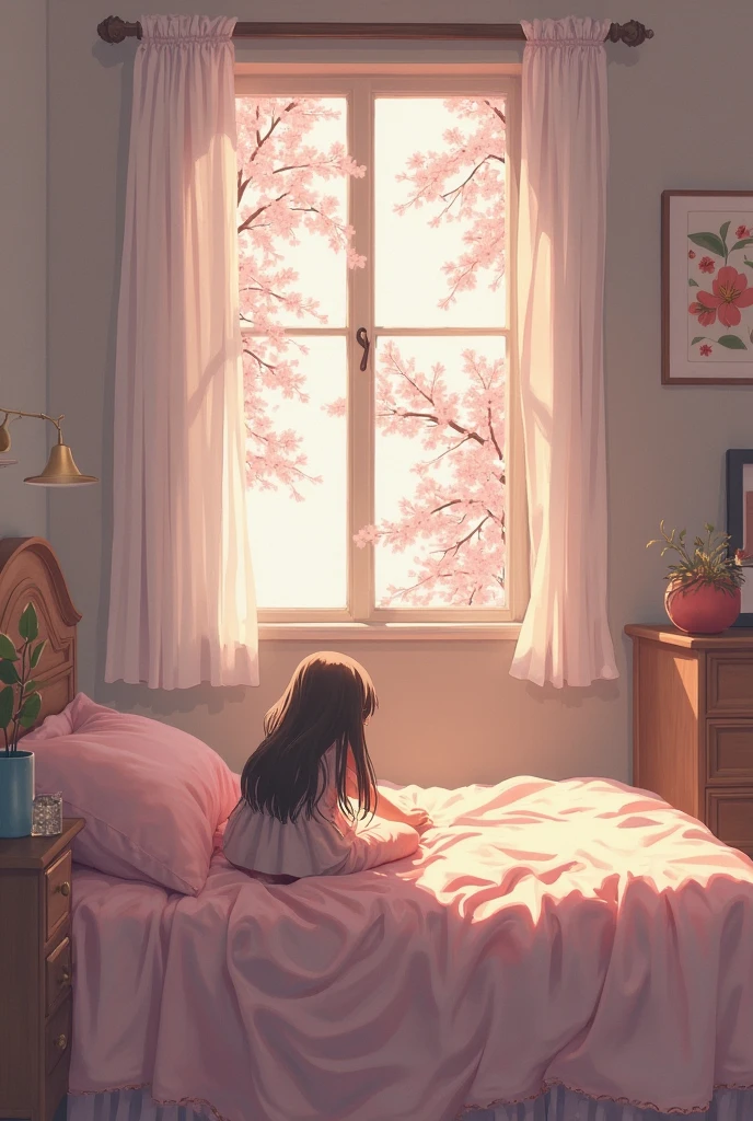 Anime stuled roomwith a