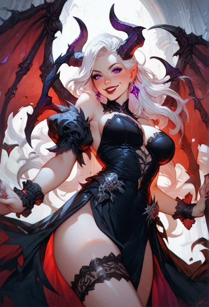 Renesaince painting of woman vampire