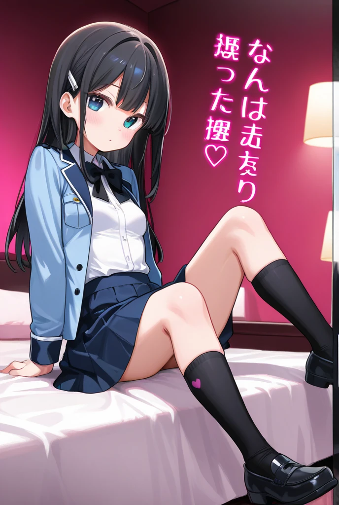 (4K),(high quality),(Cute Girls),sit,(Spread your legs:1.3),Small breasts,Peace sign with both hands,Futanari,Both have,The girl has a dick,Transsexual