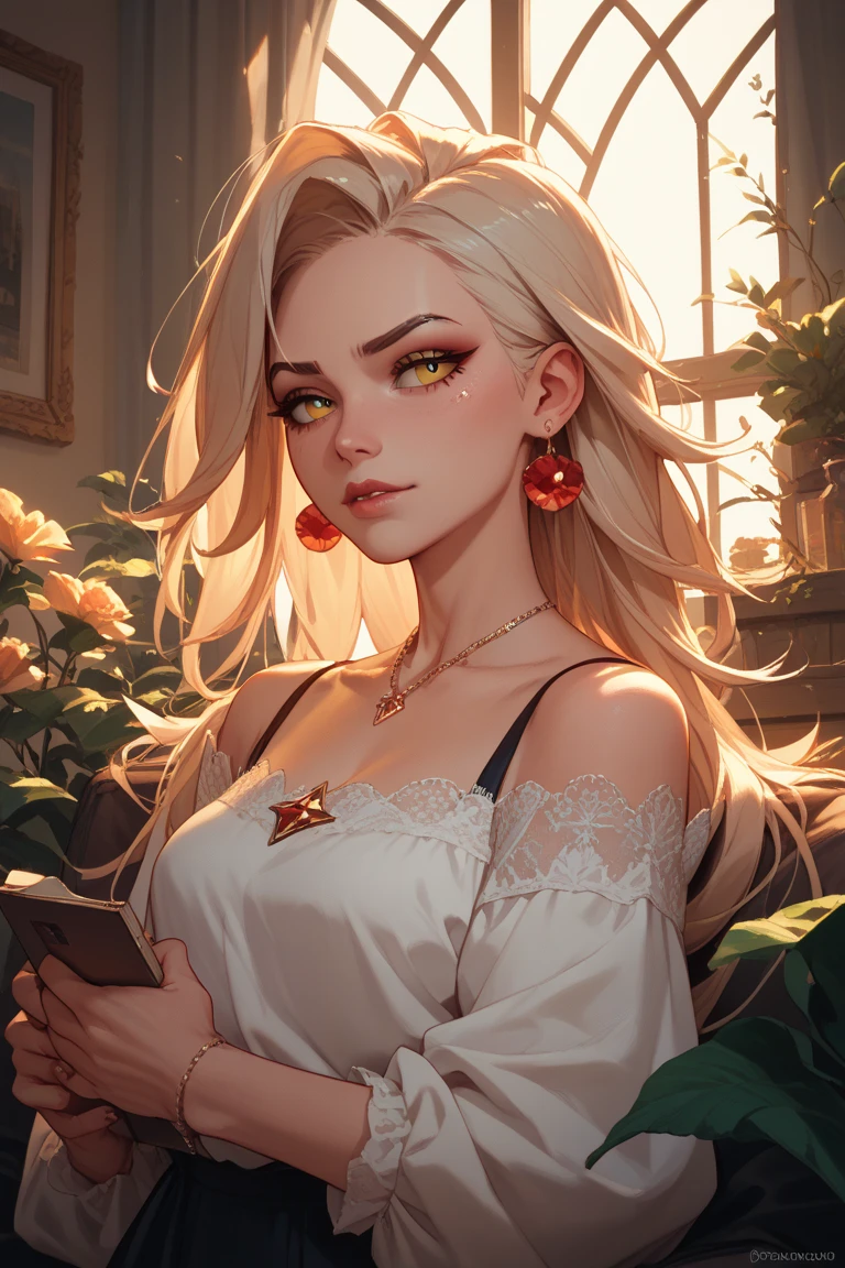 Makima with Margot Robbie's face (Chainsaw Man), highest quality, Very detailed, 1 girl, alone, Standing ceremony, Redhead, Long braided hair, Golden Eyes, bangs, Naked Women,Very small pointy breasts, White bikini swimsuit, Looks lewd,, (bad: 1.2),Exposing breasts, Looking at the audience,Spread your legs, (Face to face: 1.3), (Dark Background, rock: 1.3), Full Shot, Crisp contrast, Beautiful fine details, Sleeping girl,White panties,High heels,,The happi coat is open,I can see your underwear,