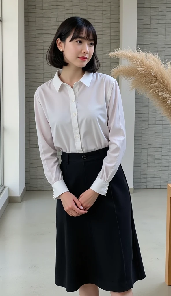 (photo practical:1.4), (hyper practical:1.4), (practical:1.3), (Smoother lighting:1.05), (Improving the quality of cinema lighting:0.9)、Natural light、Professional photos, practical portrait,(Japanese beautiful girl、18-year-old high school student),, Beautiful face and eyes, Very cute face, smile, vitality, vitality, (A sexy uniform with a wide open chest:1.2、The chest is wide open and the breasts are exposed、Her clothes are open and her naked body is visible、Showing her 、very beautiful small breasts、Beautiful cherry-colored areola、Erect nipples、Small butt、Shaved),The hem is short and the lower half of the body is visible、No underwear、 (Chest High School Girl:1.4), (district), Portrait of sexy girl, (View from below:1.2)、School classroom、During class、No underwear、No underwear、No bra、topless、Upper body naked