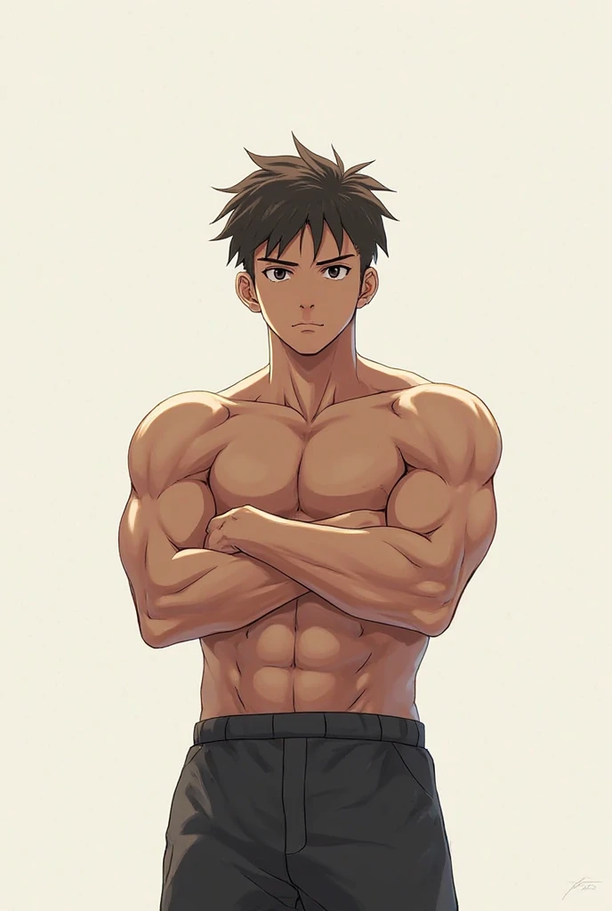 (masterpiece, Best Quality),The whole body of boy, restrained arms,handcuffs,(younge boy),ager face,Body tilt,delicate big eyes,Open your eyes,,smooth and delicate skin,Short square face,Surprised expression,infancy,young age,short round face,Flat chin,finely detaild face,well-muscled,short bright black hair,with an intricate,nakeness,(backbone:1.2),the night,vivd colour,(depth of fields:1.2),Raised sexy,,bed room, (sweating)