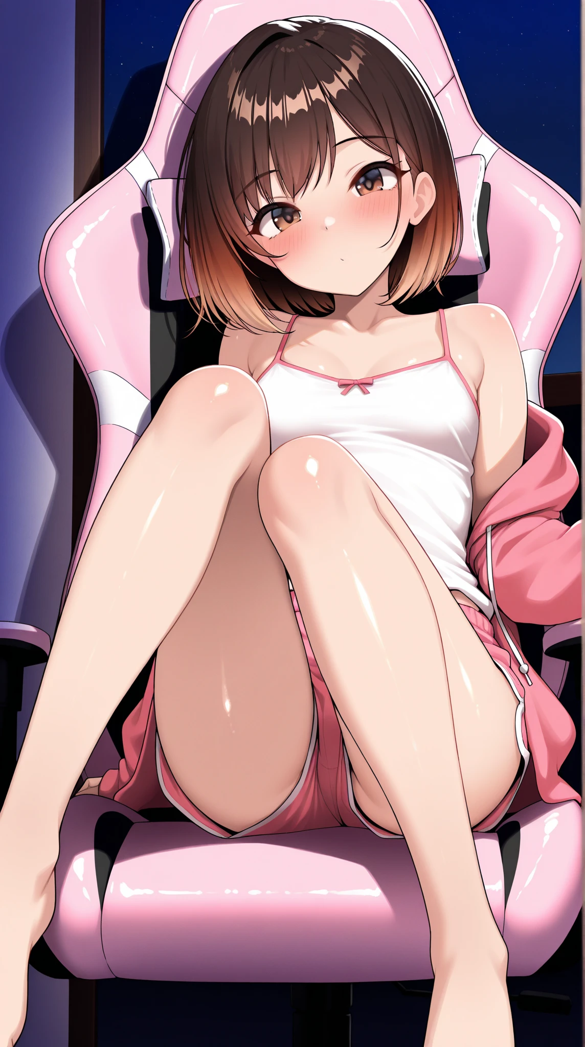 NSFW,(uncensored),super fine illustration,8k cg wallpaper,highest quality,very detailed,ultra high resolution,best aesthetics,anime colored),(cowboy shot,From front),pixel-perfect, detail-perfect))), 独奏, 1girl,idolmaster,((my honda))), , beautiful girl), (beautiful dark green eyes),((((beautiful brown hair)))) ((short hair)),(wet hair), (shiny hair), (beautiful pale orange skin),(shiny skin),(wet skin),(pinkcolour tracksuit:1.5),(open clothes:1.3),(Slender),((medium brea((pubic brown hair:1.3)),(BSP, pussy juiceping,pussy, pussy slimakeup,ty body),(no good),(no panty), ((spread legs)),((ad pussy:1am)),(scatter sweat),(on closed), (open mouths),l smile),(Nice touch),(Bukkake, cum on body:1.9),(Bukkake, cum on face:1.3kake, cum hair:1.3), (((muloys, peeion a girl, facial, mouth, cun body, multiple penises, gangbang))),ecstasy torogao, ahegao,y happy,salivaail, nose blush,pleasuinal penige of the brm shot, (a man:1.2), hetero, (lady sit astride on man:1.3), (Intense 6),((Hanching om the front)),(t camer(looking at viewer),(happiness:1.9),(love:1.9),(dynamic pose),(spoken ht:1.9),((backguground clisroom:1.5)),(perfect lighting:1.3),(bloom),motion lines,bouncing breasts,BREAK ((((one eye closed))), (((out tongue))),((open mouths)),(happy),(orgasm face, O-face, blush cheeks),(saliva trail,looking up er),(peace sign:1.9),(Squatting), (open legs), (open pussy:1.2), (abs:1.1), (Erpples), (gravure pose), (sex,cowgirl:1.5),(glowing skin:1.3), (Sweat:1.4),(vaginal penis:1.2), testicle, (a man:1.2), he (lady sit astride on ma), (Inex:1.6),(bitch:1.5),(Commemtive photo:1.5),backside view:1.5,is,
