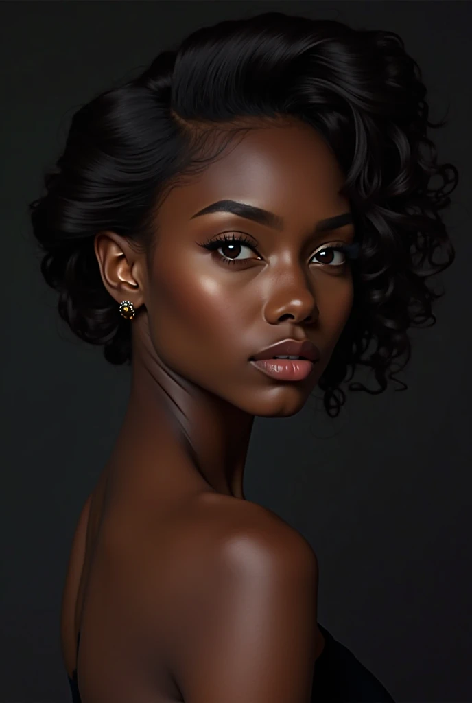 Fille noire sexy