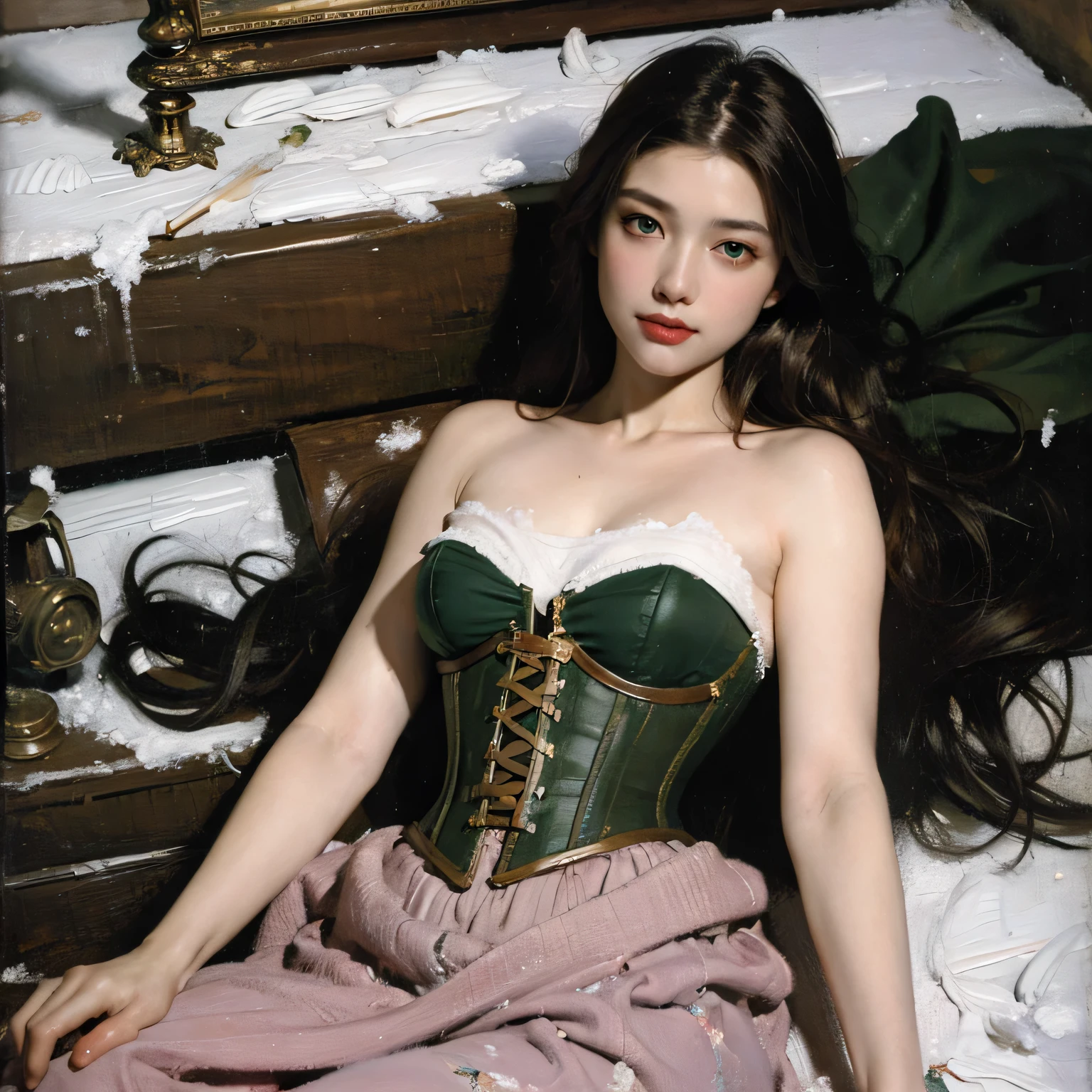 1 girl,masterpiece, highest quality, solo focus, (perfect face:1.1), (high detail:1.1),dramatic,full body, elf girl,witch,front view