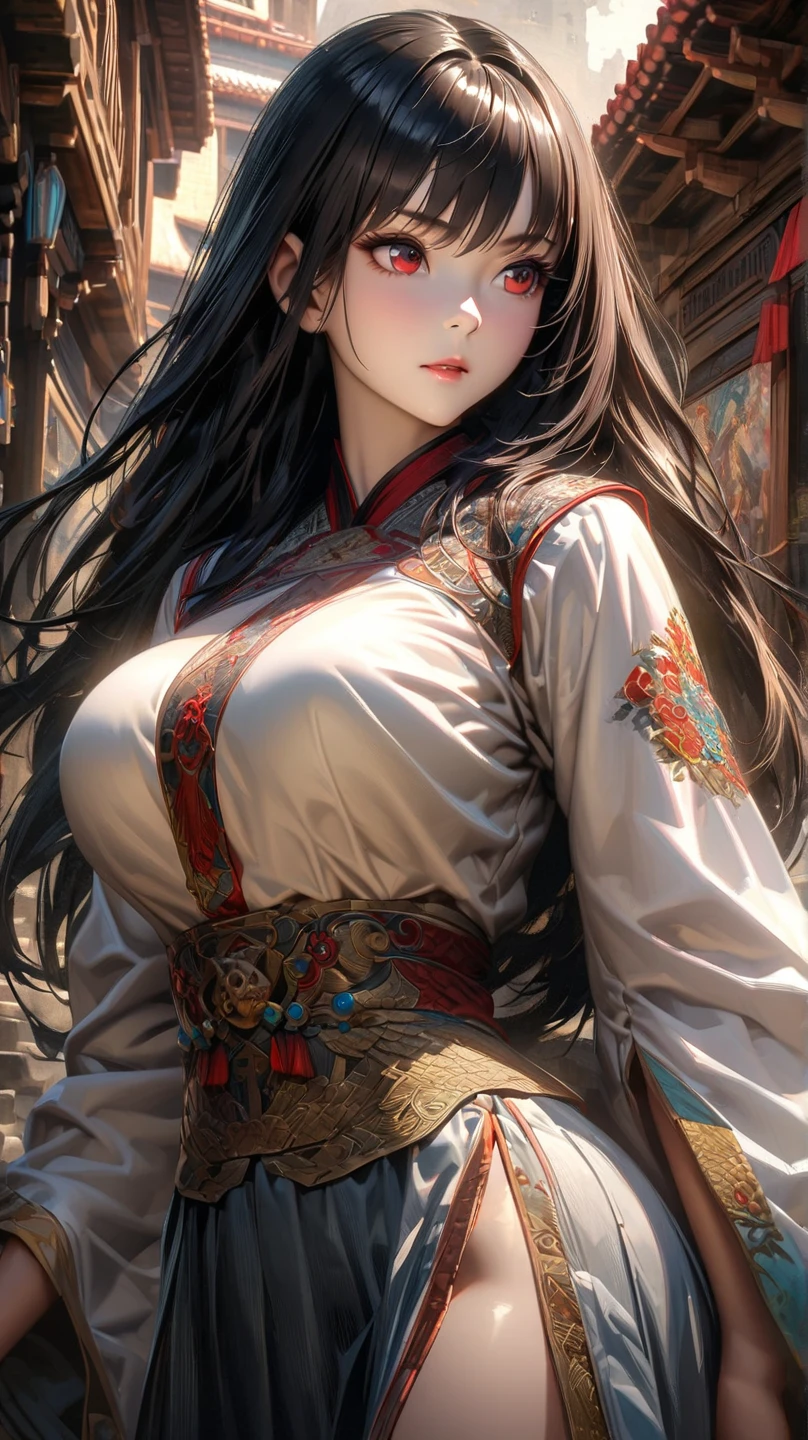 (highres, ultra-detailed, realistic:1.37), aerith, final fantasy, beautiful body, beautiful detailed eyes, detail-oriented nose, luscious red lips, long flowing black hair, radiant smile, royal attire, intricate jewelry, graceful pose, enchanting expression, mount fuji in the background, vibrant colors, soft lighting, regal atmosphere, atmospheric perspective, stunning landscape, floating clouds, magical aura, timeless beauty, intricate patterns, ethereal ambiance, striking contrast, dreamlike quality, cinematic composition, short kimono, cherry blossom