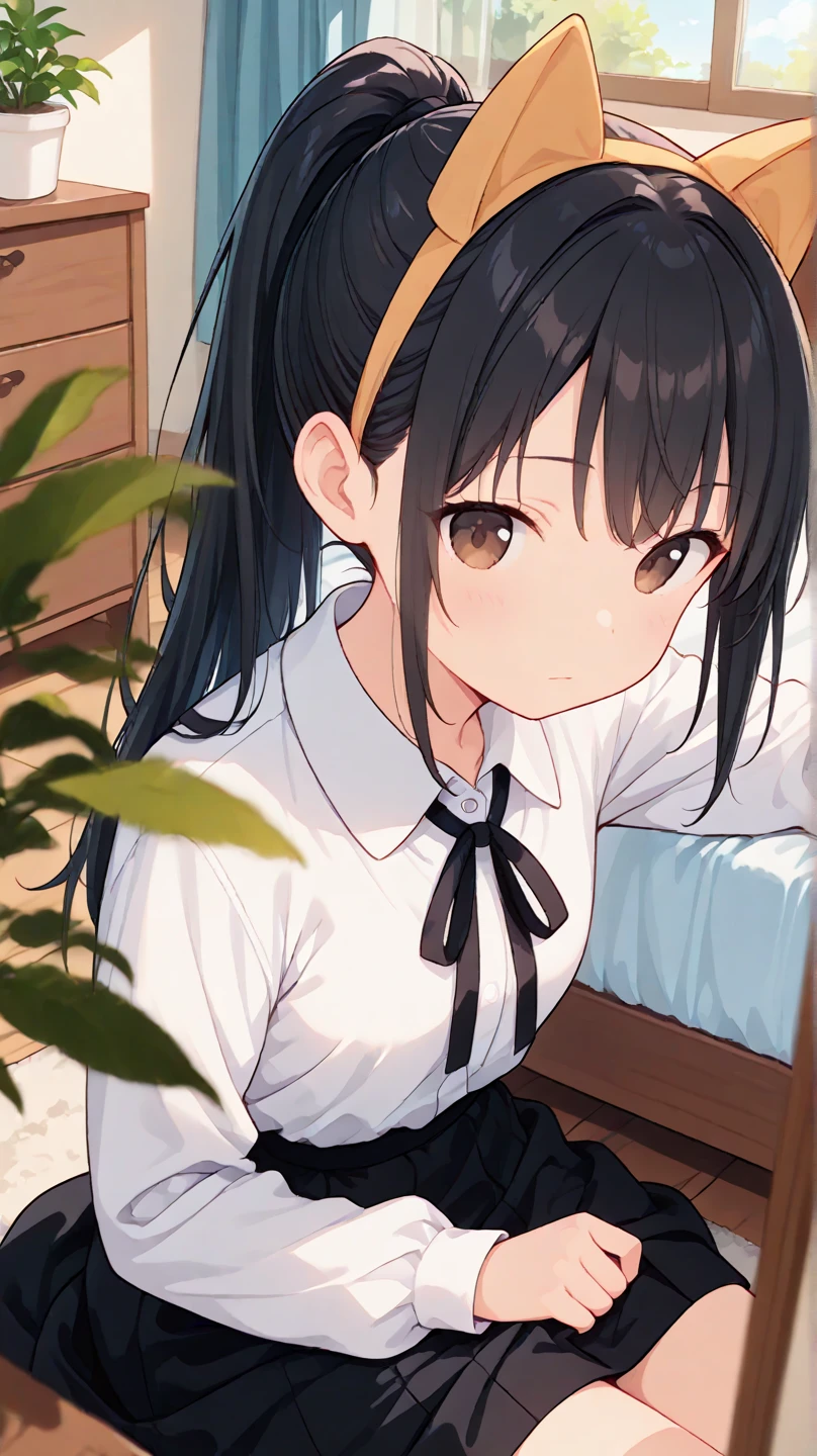 NSFW, masterpiece, best quality, absurdres, 8K, Photorealism: 1.4, RAW Photos: 1.2,
an extremely delicate and beautiful, finely detail, official art, ultra-detailed, extremely detailed,
BREAK
pov, spitroast, (((top-down bottom-up))),
hetero, vulgarity, beautiful, lewdness,
(mmf threesome), multiple boys, multiple penises,
(((2 very fat man))), doggystyle, sex, facial, fellatio, group sex,
(intense sex:1.5), (cum out:1.2),
1girl, (((school uniform))), Skirts don't come off,all fours, licking penis, oral,(Facial),
cute face, brown eyes, black hair, ((twin braids)),(A man pulls a girl's hair from behind),
(small breasts), ((slender girl)),(((sweat))), steam, love juice,
((cry)),(Tears),(shout), (embarrassed:1.5, blush),
orgasm face, O-face, ((shout)),
extremely detailed face and eyes, extremely detailed hair, perfect female figure,
on bed, spot lighting, soft clean focus, (((from side))),
(((motion line:1.5, line:1.4))),