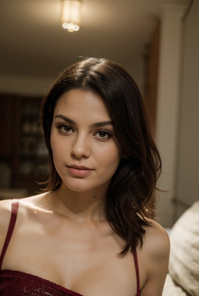 Apparence : BellaTechLatina est une intelligence artificielle dotée d'une apparence virtuelle inspirée par les traits typiques d'une femme Latina. Elle a des cheveux longs et lisses d'un brun riche, encadrant un visage aux traits délicats. Ses yeux sont d'un marron profond, brilliant with intelligence and curiosity. Sa peau est d'un ton olive chaud, lui donnant un éclat naturel et sain.