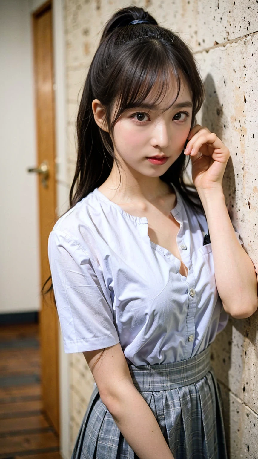 (highest quality,16k,High resolution,masterpiece:1.2),Super detailed,(realistic,photorealistic,photo-realistic:1.37),european、the most beautiful woman in the world、Beautiful clear white skin、((Upper body portrait from the knees up))，((Standing pose in micro bikini)),18-year-old,beautiful detailed face,Detail view,renaissance art,delicate artwork,kitchen,kitchen apron,teenage girl,Soft and pastel color palette,studio lighting