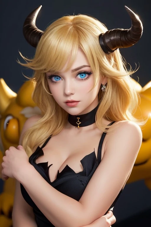 ((high detailed, best quality, 4k, masterpiece, hd:1.3)), ((best quality)), (((HD))), (((8k))), (ultraDH), (ultra HD), Princess Daisy, blue eyes, BREAK blue eyes, seductive, attractive, smooth anime cg art, 36C breasts, long legs, vivid colors, detailed digital art, slim body, perfect skin, dark blonde hair, long hair, blonde hair, blonde hair, BREAK crown, cleavage, 36C cleavage, looking at viewer, BREAK looking at viewer, extremely detailed face, red santa suit, red santa claus suit, santa claus suit, earrings, gem, dark black makeup lips, dark gothic eyeshadows, dark eyeshadows, black eyeshadows, black sexy lips, black lips, (dark:1.2), dark lips, very dark lips, (perfect hands, perfect anatomy), black makeup, black medium lips, black thick lips, detailed fingers, five fingers per hand, 5 fingers, (1 girl), detailed lips, detailed black lips, black painted lips, gothic painted lips, BREAK night, night sky, (breast focus), (arms outstreched:1.2), (from above:1.1), (breasts out:1.3), (off shoulder:1.1), (white horns), (((bra with straps))), titfuck and cum, (((cum))), (((sperm))),