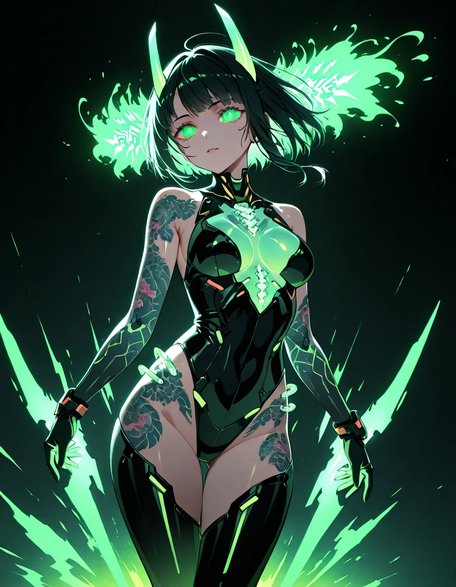 masterpiece best quality 1girl
upper thighs 
night dark black background spark
looking at viewer from below 
apstyle3 apstyle masterpiece best quality detailed eyes
