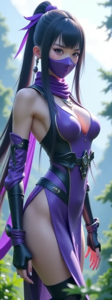 Dragon Ball Chichi, Who is who?, (Iris:1.5), Black Hair, Long Hair, Hime cut, Blunt bangs, Side Lock,
Breaking the Armor, Bikini Armor, Cape, clavicle, gloves, Helmet, belly button, Scapula, Pauldrons, Cleavage,
Outdoor rest, nature, forest, cloud, null, sun,
BREAKTurn back, Show your ass, Huge breasts, Huge Ass BREAK (masterpiece:1.2), Highest quality, High resolution, unity 8k wallpaper, (figure:0.8), (Beautiful attention to detail:1.6), Highly detailed face, Perfect lighting, Highly detailed CG, (Perfect hands, Perfect Anatomy),front