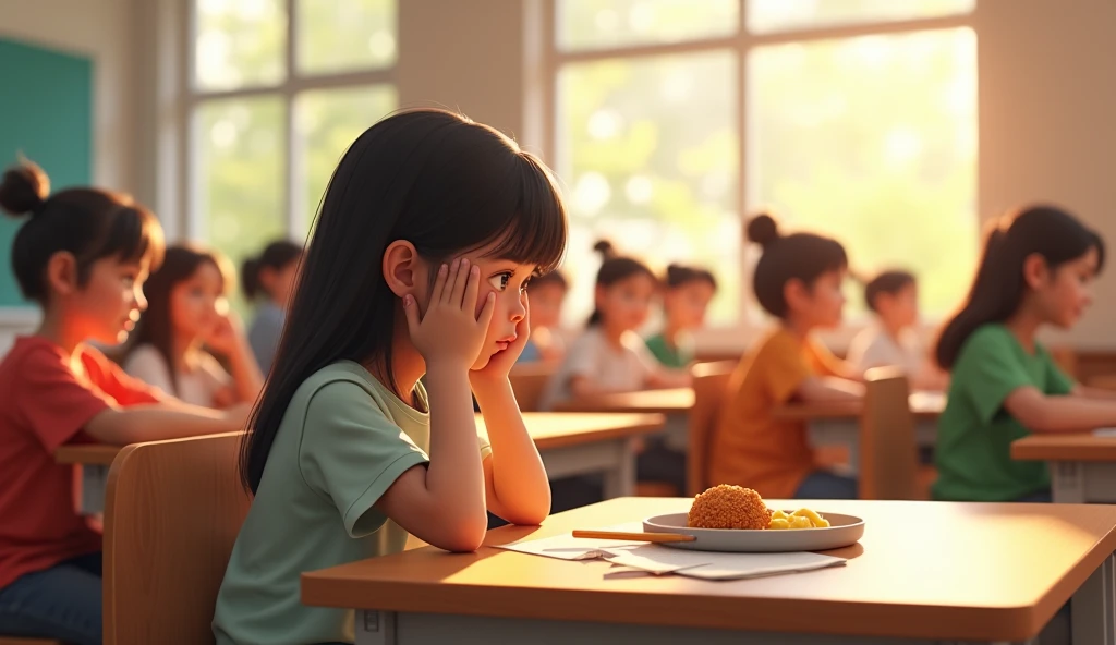Indian students  do not have proper mid May meal food in govt schools