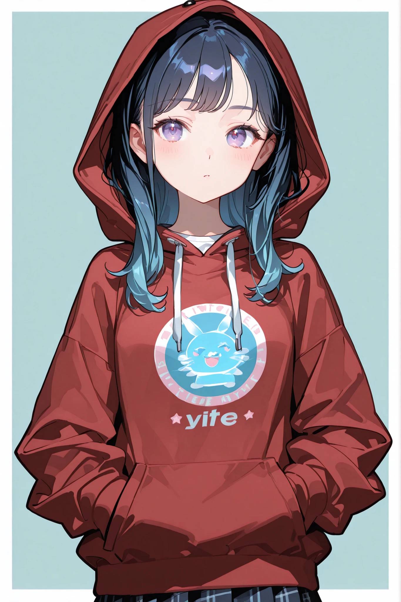 cool、girl、、cute、hoodie