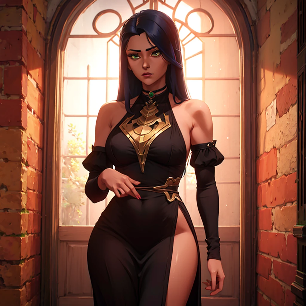 1woman, 30 years old, A beautiful athletic dark elf, fit body, dark skin, Grey skin, Red eyes,  studio lighting, highly detailled, incredibly long black hair, best quality, ((masterpiece)), ((8k)), seductive smirk, wearing only a white towel, bath,