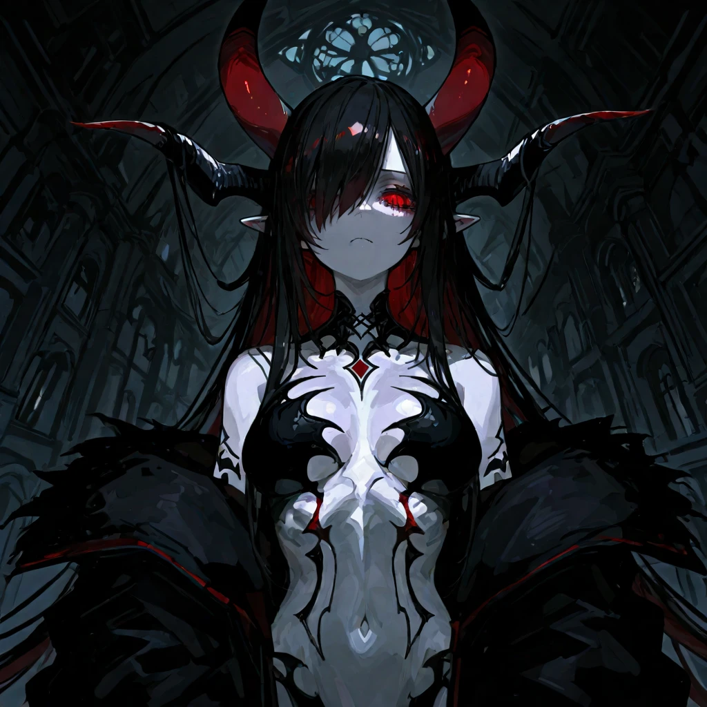 n oil painting, Coming down from the sky, A breathtaking masterpiece, Vivid, Caravaggio, 8K,angelicales,Lots of people,Fallen Angel,Duel Night Battle Angel vs Human Many People,9 people prompt:「Asmodeus, the demon king of lust in Judeo-Christian legend.、A surreal, cinematic image of unholy, seductive malice.。
he、Possessing a face that is both terrifyingly inhumanly beautiful and deeply malevolent、Should appear as an androgynous, muscular humanoid.。彼の顔立ちは鋭くhornばっているべきですが、They should also have a seductive and sensual quality that suggests they have mastered controlling the temptations of the carnal mind.。
His eyes glow an intense, hellish crimson.、The pupils are narrow like snakes。額からは雄羊や山羊のような太く湾曲したhornが突き出ている。The skin is gray and decayed.、Beneath it you can see protruding veins and muscles.。
he、少なくとも 30 フィートに及ぶ巨大なぼろぼろのコウモリのようなwingを背後に広げ、She should be depicted standing in a dominant yet seductive pose.。wingの端は、It should look like it is burning and melting, as if it is burning forever.。
彼の手は長く鋭い黒いnailで終わっているはずです。he、Revealing parts of his muscular, demonic physique、He will be wearing a crimson and black tattered, form-fitting robe.。
The mouth is open、toothをむき出しにして不吉な笑みを浮かべ、短剣のような黒曜石のtoothが詰まった口と、It displays a long, forked tongue that drips venom.。濃くて有毒な緑色のcigaretteが鼻孔から噴出しているはずだ。
The background should evoke images of decadence and extreme luxury.。Equipped with gorgeous furniture and curtains、Yet it exudes an air of decadence, corruption and otherworldly menace.、A luxurious bedroom in a palace。
Dramatic lightingとShadowを使って、Emphasizes Asmodeus' terrifying yet seductive appearance and sinister yet seductive atmosphere.。The overall image is、The Essence of the Demon King of Desires、That is, the temptation to insatiable carnal desires and total depravity.、We need to capture the essence of a deeply evil, world-ending embodiment.。
This detailed prompt is available in the、Covers all the major demonic aspects of Asmodeus。Inhuman and androgynous beauty、A seductive yet malevolent figure、horn、nail、wing、tooth、cigarette、A gorgeous yet depraved backdrop.。Photorealism、Dramatic lighting/Shadow、It emphasizes the atmosphere of seductive malevolence and the allure of world-ending carnal desires.。
