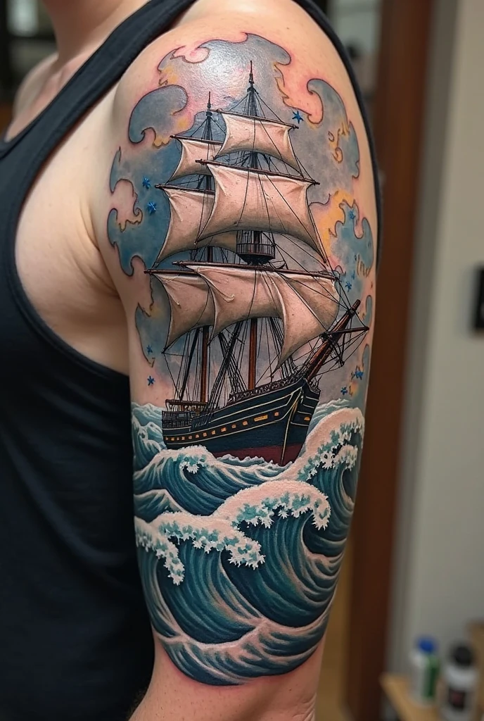 Marine themed tattoos
