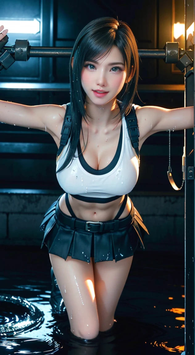 masutepiece, Best Quality, High quality, High Definition, high quality texture, high quality shadow, high detailing, Beautiful detailed, Finely detailed, extremely details CG, Detailed texture, realistic representation of face, Realistic, Colorful, Delicate, Cinematic Light, Ray tracing, Sharp Focus, (Intricate details, makeup, pureerosface_v1:0.5), (Detailed beautiful delicate face, Detailed beautiful delicate eyes, A perfectly proportioned face, High detailed skin, Detailed skin, best ratio four finger and one thumb, (((toppless))), (Large breasts), (((cleavage))), ((Smooth texture, Realistic texture, Photorealistic)), Detailed beautiful eyes, Beautiful eyelashes, emerald eyes, Medium Hair, 1 woman, at poolside, (((Raise one knee))), (((transparent sailor shirt, Sleeveless, Open front))), (((Navel ))), (((Transparent Micro Mini Skirt))), (Beautiful face, Cute face, Detailed face), (Full body), (((Sitting by the pool))), (((Raise one knee))), (((Put your arms behind your head to show your armpits))), (((high-heel shoes))), (((Sunny))), Perfect Eyes Eyes,
