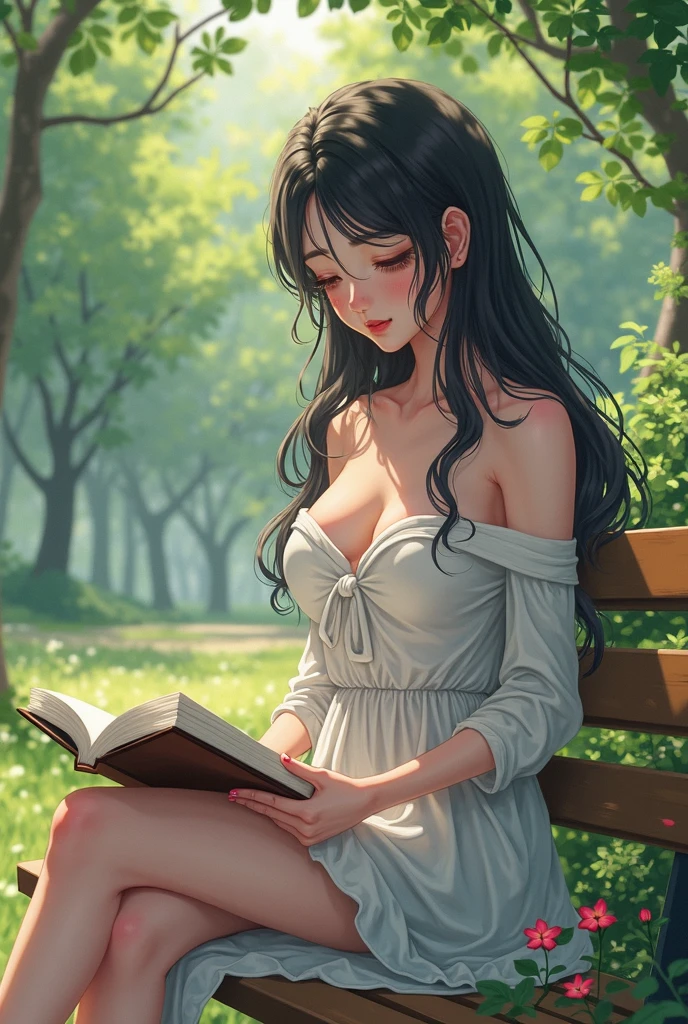 Very cute and beautiful girl,(very detailed beautiful face and eyes:1.2),
Smile,Black hair,
(From below:1.2),(Squatting),NSFW,fullnude、big areolae、erectile nipple、fissure、Detailed pubic area、clitoris in detail、Do not express male genitalia、complete hands、2 arms、complete fingers、Refers to 5 books、Enough 2 books,Beautiful legs,(Cowboy Shot),
Flower Garden,grassy fields,shrubbery,
(Best Quality,masutepiece:1.2),Intricate details,hight resolution,1 girl,Solo,Cinematic lighting,
