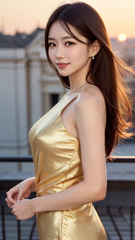 Tabletop, highest quality, shape, Very detailed, finely, High resolution, 8k wallpaper, 完璧なダイナミックな構shape, Beautiful and detailed, Straight hair, Small breasts, Natural color lip, Random sexy poses,smile,20-year-old girl、Midnight、Beautiful and dense face、Perfect and beautiful face,Big eyes、RAW Photos、Beautiful and detailed、Small face、Beautiful Duplex、Slim face and figure,Beautiful golden ratio face、Tight Dress、Please make a cute face、Harajuku、Blurred Background
