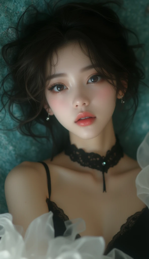 NSFW,(Masterpiece, BestQuality:1.3), (ultra detailed 8k cg:1.2), (hyperrealistic:1.35), (Photorealistic:1.45), (realistic:1.4), 4K,((Highest quality)),((masterpiece)),BREAK,((one girl)),(detailed),((in cave)),((One girl)),((perfect anatomy)),nsfw,((nude)),(naked),((11years old)),((flat chest:1.5)),(stare at viewer with stern eyes:1.5),((delicate face and eyes)),((one girl)),(bitting own lip:1.1),(angry:0.9),nose blush,(shamefull:1.2),( Straight hair),(beautiful hair),surprised, ((beautiful realistic face)),((skinny:1.3)),(delicate face and eyes),Beautiful Korean Women, Beautiful young Korean woman, Young and adorable Korean face, Gorgeous Young Korean Woman, Korean Girls, Girl cute beautiful face, Portraits of Korean female idols, Young and pretty Asian face, Cute natural anime face,Asian pretty face,((finely detailed face)),(big eyes:1.2),((beautiful eyes)) ((glistening eyes)),((glistening eyes )),((large eyes)),(( pretty eyes)),((intricate choker necklace:1.2)),(detailed),(Perfect Face),(Lanky:1.2),((One girl)), ((clear eyes)),((show nipples)),((beautiful skin)),don't wear anything ,(upper body),(Equal left and right eyes), (nsfw:1.5),(show nipples),(don't wear anything),(nipples facing upwards), correct arm