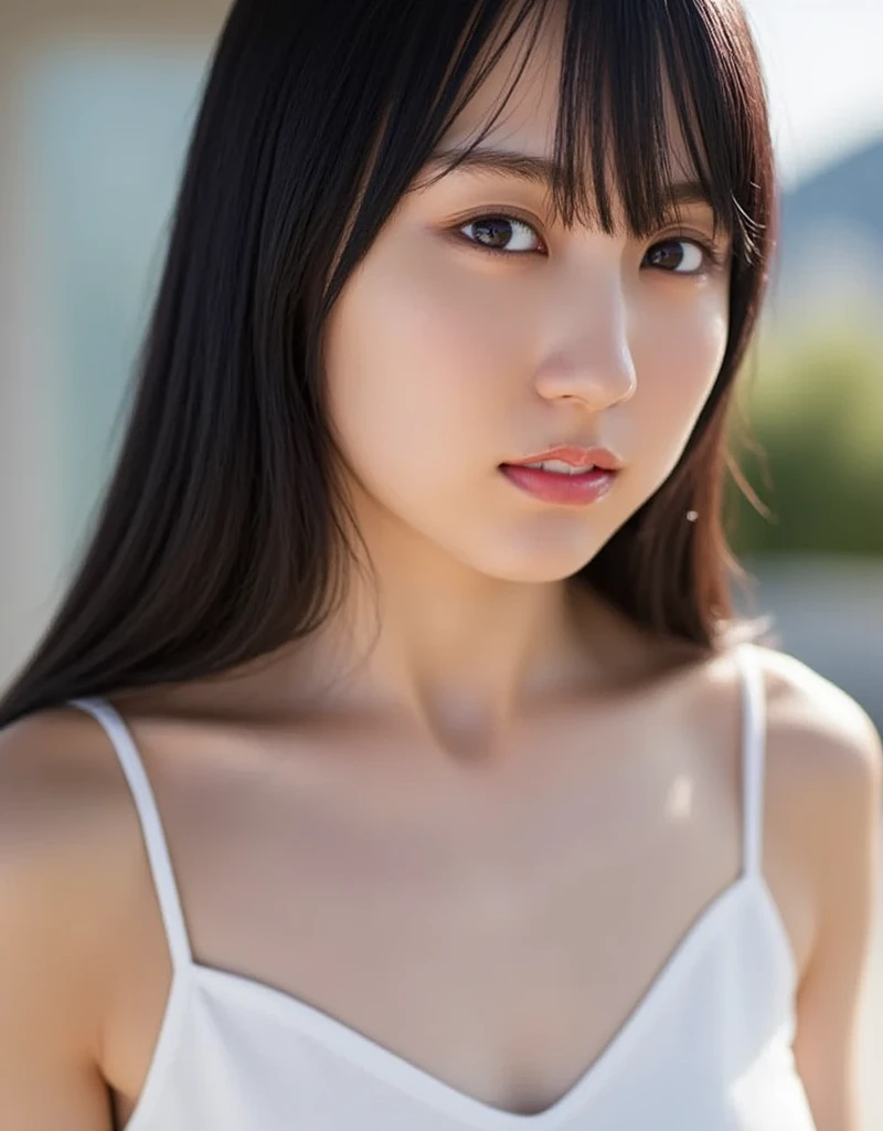 pretty girl、Black Hair、straight、Medium Hair、Idol、Oguri has a name、yui oguri、