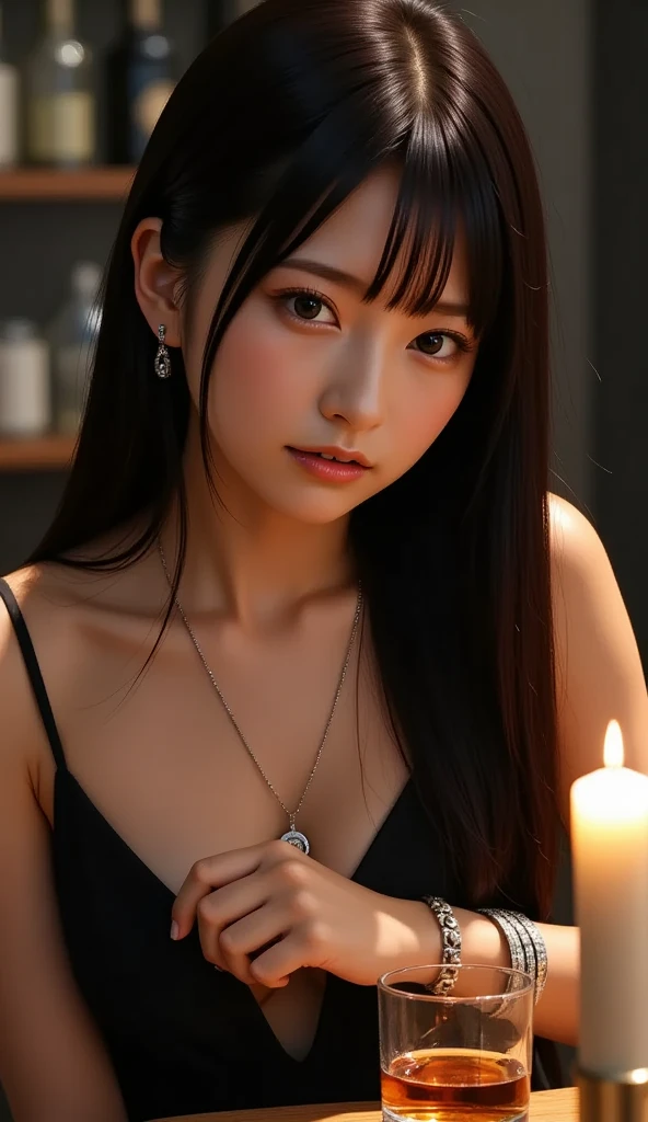 masterpiece, high resolution, realistic, beautiful girl, being in a dirty beaker, immersed in liquid, homunculus, magic circle, small room with phosphorescent flash, perfect beautiful girl, no clothes, luminous from within, staring at viewer, laughter, 3d rendering, perspective, amazing anime illustration, impressive lighting, fantastic, dangerous, monstrous