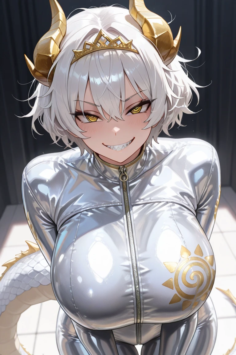 bathe in molten gold,upper body,Wearing lots of gold accessories,1girl,shiny skin,goldpowder,Metalheart,slime girl