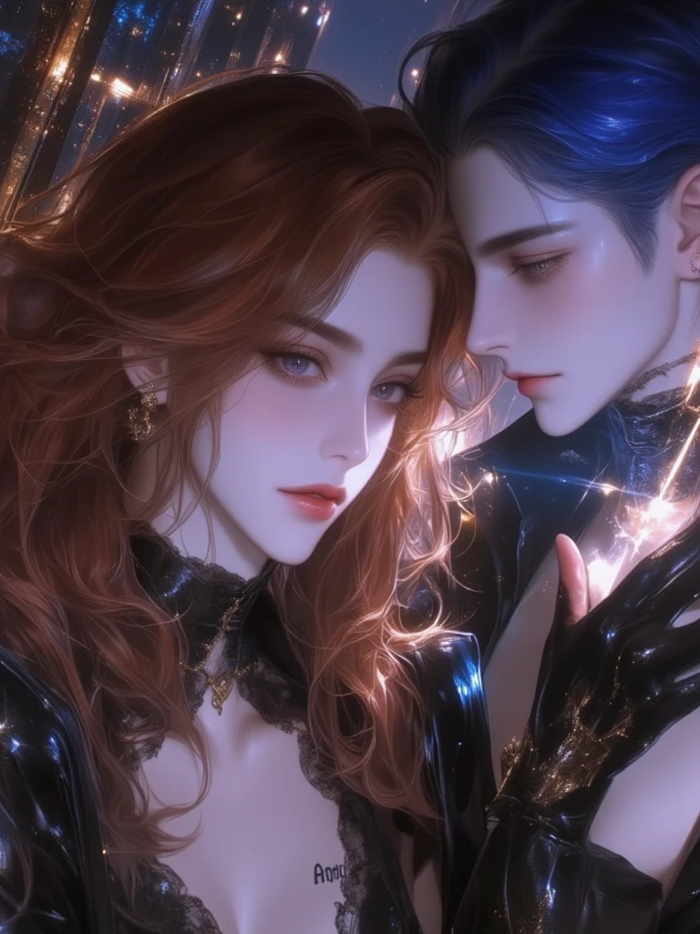 Highly detailed facial and skin texture、A detailed eye, masterpiece, highlight, skin highlight, face details, eyes details, dark vibes, evil vibes