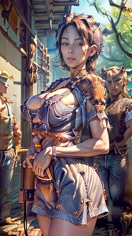 Beautiful Alluring Female Dystopian Warrior Christina Ricci, Bare Skin, Athletic Well Toned Body, Rusty Scrap Metal Ornaments, Barely Clothed, Dystopianpunk Theme, Dieselpunk, Beautiful D&D Character Portrait, Beautiful Face, Ominous, Dark Fantasy, Fiverr Dnd Character, Octane Render, Digital Art, Extreme Detail, 4k, Ultra Hd, Polished, Beautiful, Hyperdetailed, Intricate, Elaborate, Meticulous, Photorealistic, Sharp Focus, Wlop, Character Design, Unreal Engine, 3d Rendered, Volumetric Lighting, Reflections, Glossy, Digital Illustration, Sensual Pose, Suggestive Pose, Full Body Shot, 💖❤💕💋❣