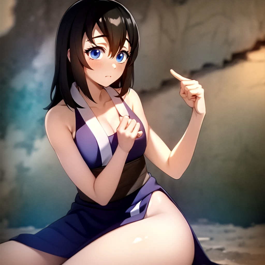 Hinata, roupa de academia, sexy, colada no corpo, mostrando os mamilos, peitos grandes, (peitos detalhados), (buceta detalhada), panting expression, (horny)