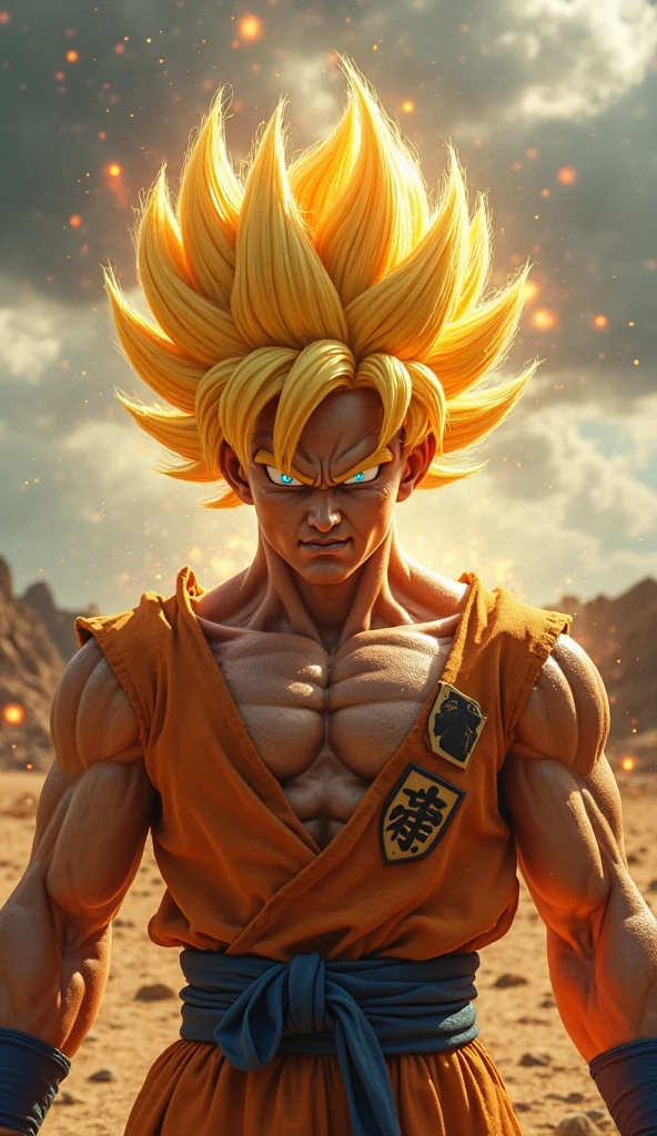 Saiyan hair