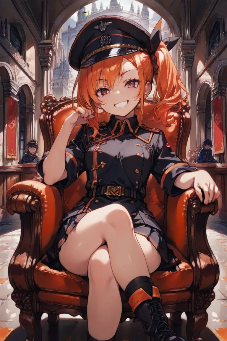 ((1人の女の子)), ((sentada en la silla)), ((servidumbre de cuerda)), ((arms  behind  back)), ((totalmente atada)), (sujeta con fuerza), ((indefensa)), (crimson hair, chaqueta negra con capucha, camisa negra, pantalones cortos negros, medias), (((pechos grandes))), ((ruborizado))Mejor calidad，tmasterpiece，（Fotorrealista：1.4）Aumento de senos,Realidad,Arte oficial,Calidad 8K,Super detail,piel de detalle fino,movie angle,Cinematic textures,movie lighting,Obra maestra,Mejor calidad de imagen,1 girl,Labios Zhu,cabello desordenado,mostrando bragas,Pantyshot,Gran Mimi，Pechos crujientes，Underbust,1girll,cuerpo entero desnudo,Medias blancas,Encaje,A league belt,Cabello largo,parte superior de las piernas,encaje,se acabaron,Girl's black Stockings