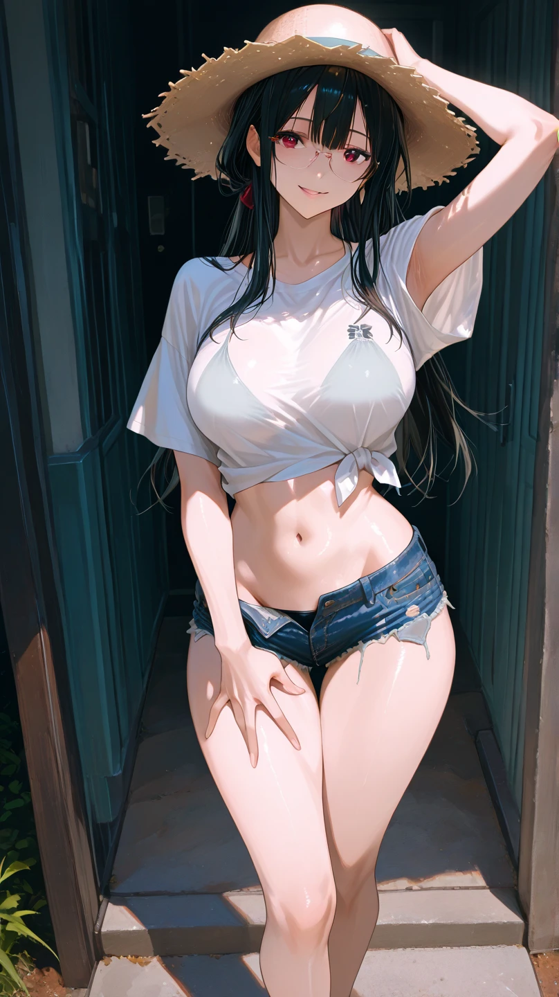 A ，Black eyes，Black color hair，Milking with one hand，Wearing white transparent tights, Smooth translucent white skin, Shiny white skin,Translucent white skin, White shiny skin, Translucent body, smooth white surroundings, Plump smooth thighs, nudegirl，Pearlescent skin，Perfect jade feet，perfect body figure，Tall and tall，Whole body diagram，legs are open，The areola is rosy，The areola is completely exposed，Cocked buttocks，Wear thong-shaped panties，Panties are completely transparent，Panties are strangled to flesh，（Pantyhose），（Stand with your legs open），Pink genitals，black lence stockings，Shows black axillary hair，View your audience from top to bottom，
