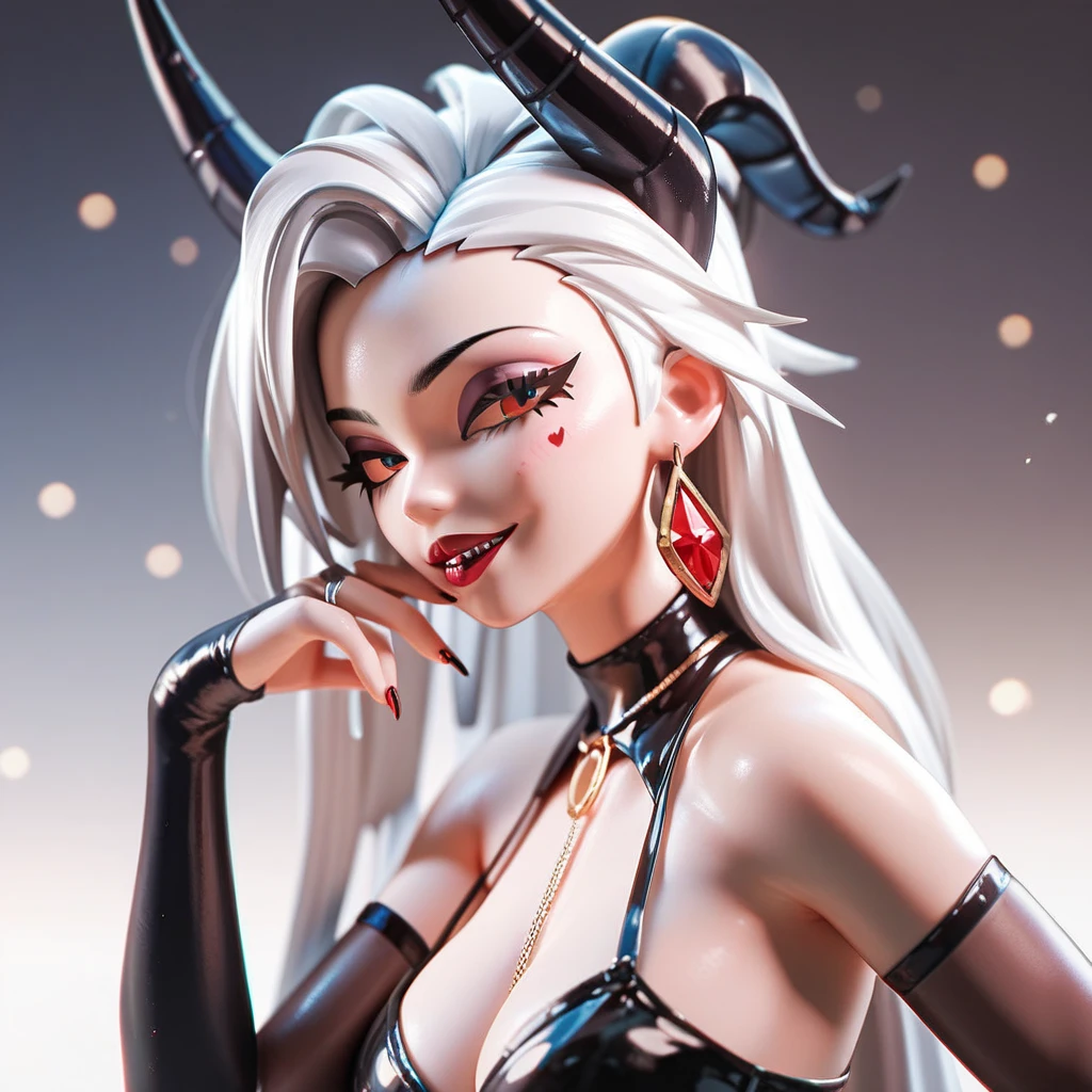 8K、Gorgeous White shirt,A bewitching succubus wearing a red and silver jacket.,so beautiful(Like the real thing)、gorgeous red and black pants,Women of Araphedo、Beautiful wavy silver hair、big breasts、5d cgi anime Fantasy artwork、Fan Art Mayo Art Station、Digital fantasy art)、Big blow Loss Draw、Spectacular fantasy art style、Beautiful Succubus、charm、Beautiful fangs、Looking at the audience、Captivating Gaze、masterpiece,masterpiece,Photorealistic RAW photos of the highest quality。Bright colors,Rich colors, Backlight, Cinema Lighting, Film Grain, 50MM lens, Nikon D850,Realistic Skin,Fantasy art,Character Art,Ultra-high resolution,Realistic scale skins,Goddess of Evil,Horns of the Evil God,A muscular and slender macho man,Golden Eyes(Golden Glitter Effect),My abdominal muscles are severely torn(超Realistic Skin),smile,White shirt,Red and silver jacket,Sandy Beach,