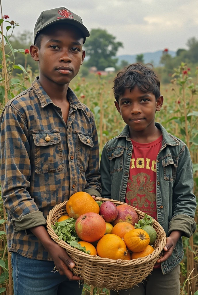 "Stand with the flood-affected people of Bangladesh. Your support can bring light into their lives. Donate now to make a difference."This promotional image should convey authenticity and evoke empathy, emphasizing the real-life impact of the flood and the hope symbolized by the cactus rose tree.