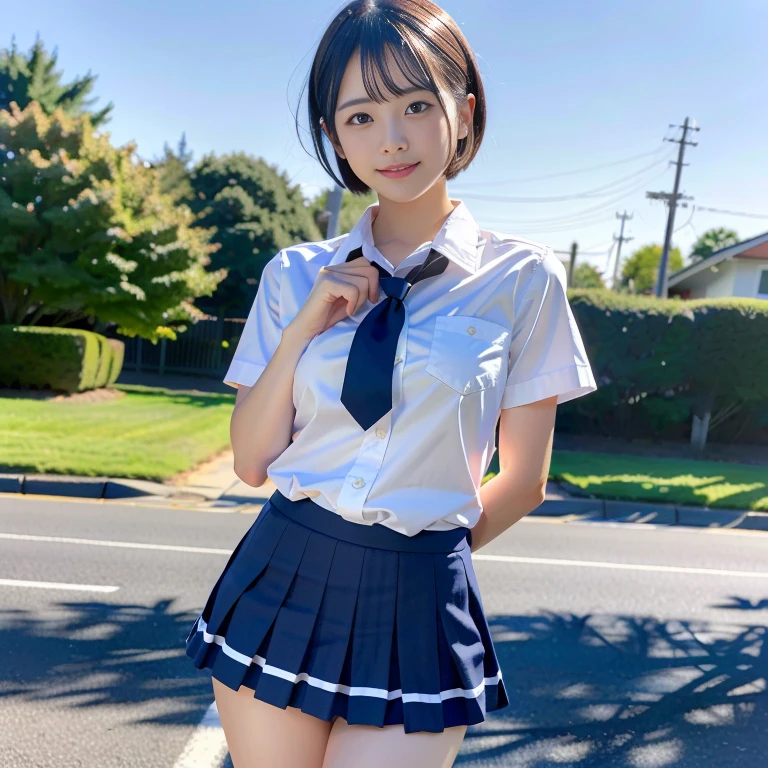 1girl, woman, beautiful, medium breasts, flirtatious look, high res, (1girl eyes looking at viewer:1.55), Plain costumes, Simple Background, Emphasis on the chest, White outfit, whole body, cute face, beautiful face, nipple, light smile, (skirt lift:1.2), skirt lift pov, constricted waist, blush, shy, panties, underwear, 25 years old woman, skirt lift, flipped my skirt, photorealistic, (bokeh), photorealistic, depth of field, best quality, anatomically correct, super detail, textured skin, UHD, 8k