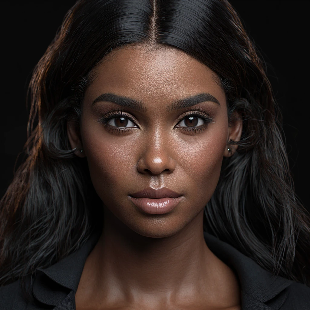 (((gambia, skin color black tone of skin)));(haunted ghost ,paranormal activities), Extremely high-resolution details, photographic, realism pushed to extreme, fine texture, incredibly lifelike, (face:Square Oblong Face, Sloped Eyes, [eye color grey], Nose with an Amorphous Shape, protruding lower lip, high cheekbones, square chin), (ultra detailed eyes and face)<lora:eyetuneT:1> and (eyelashes, eyeliner, eyeshadow, eyelashes, long eyelashes), dramatic, (masterpiece, best quality, high quality), hyperdetailed, highres, intricate detail, HDR, 8k, sharp focus, detailed background, extremely detailed face eyes lips nose, perfect hands, realistic eyes, detailed skin texture, subsurface scattering, realistic, temple, dark, photorealistic,