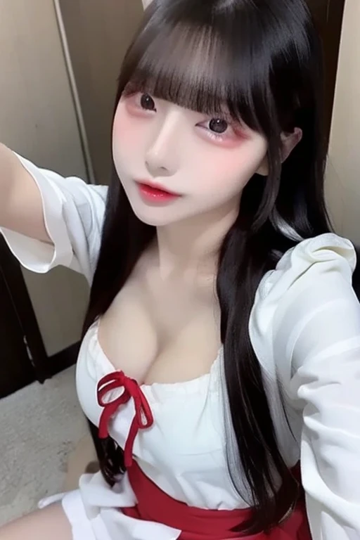 (patron、selfie、Instagram、Mr..々angle) harem style outfit, Different hair lengths, cleavage, sexy, luxury room、NSFW)、8K、table top、8K raw data、,Meticulous beautiful girl, very detailed目と顔, beautiful and detailed eyes, huge file size, Super detailed, High resolution, very detailed,highest quality,masterpiece、Beautiful and well-balanced body、sexyな,I'm excited,,huge breasts、random pose